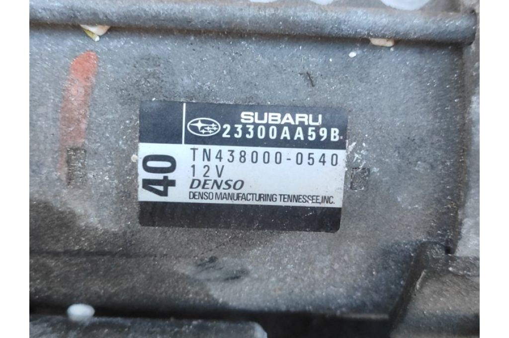 23300-AA59B | rozrusznik SUBARU OUTBACK 09-14 BR (365013) - Zdjęcie 5