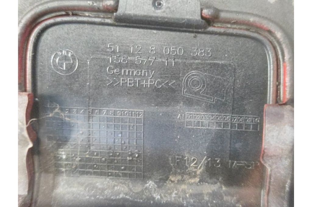 51128052709 | Tylny zderzak BMW 6 SERIES (F13) 12-18 (367338) - Zdjęcie 12