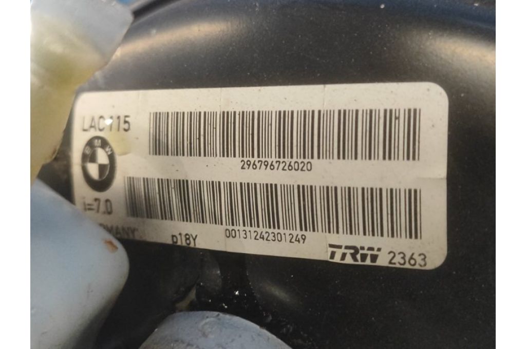 34 33 6 792 956 | próżniowy wzmacniacz hamulca BMW 6 SERIES (F13) 12-18 (367459) - Zdjęcie 7