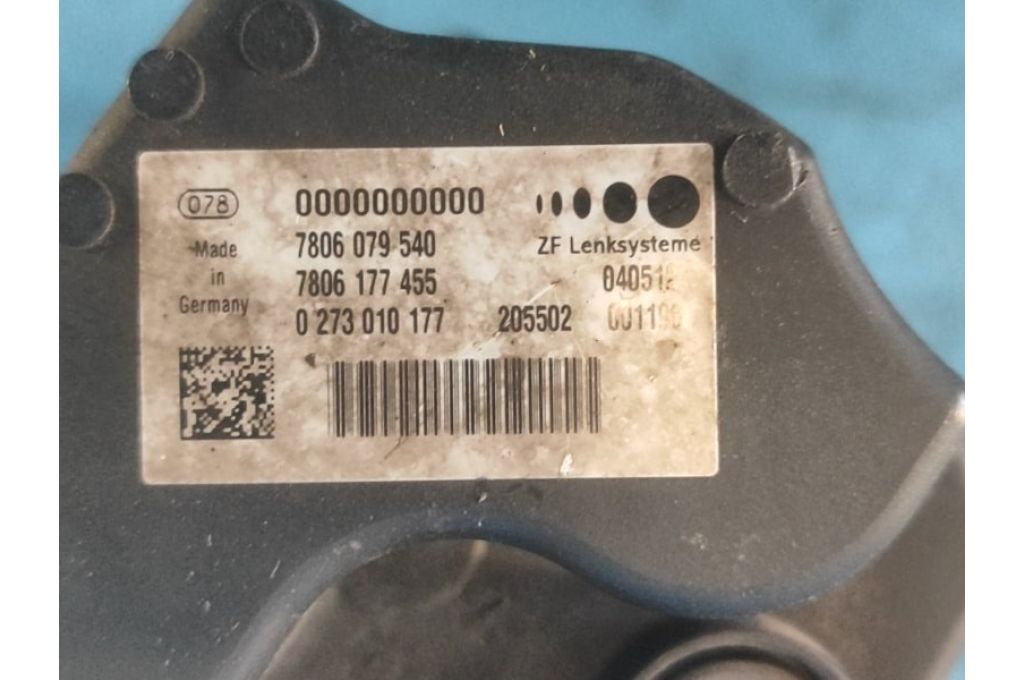 7806079540 | Elektryczne wspomaganie kierownicy BMW 6 SERIES (F13) 12-18 (367504) - Zdjęcie 4