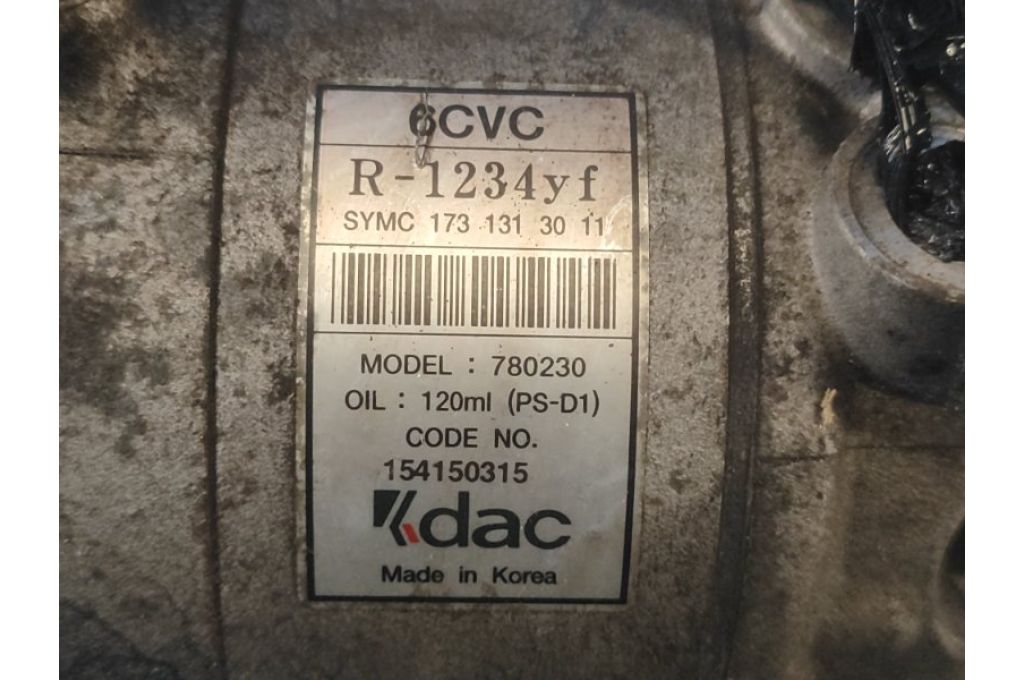 154150315 | Kompresor klimatyzacji SSANGYONG TIVOLI 15-19 (367583) - Zdjęcie 2