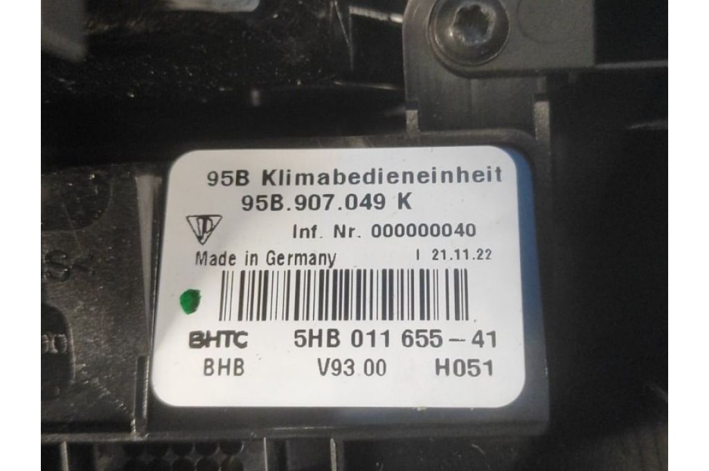 95B 864 378 D | Deflektor powietrza PORSCHE MACAN 18-22 (367897) - Zdjęcie 10