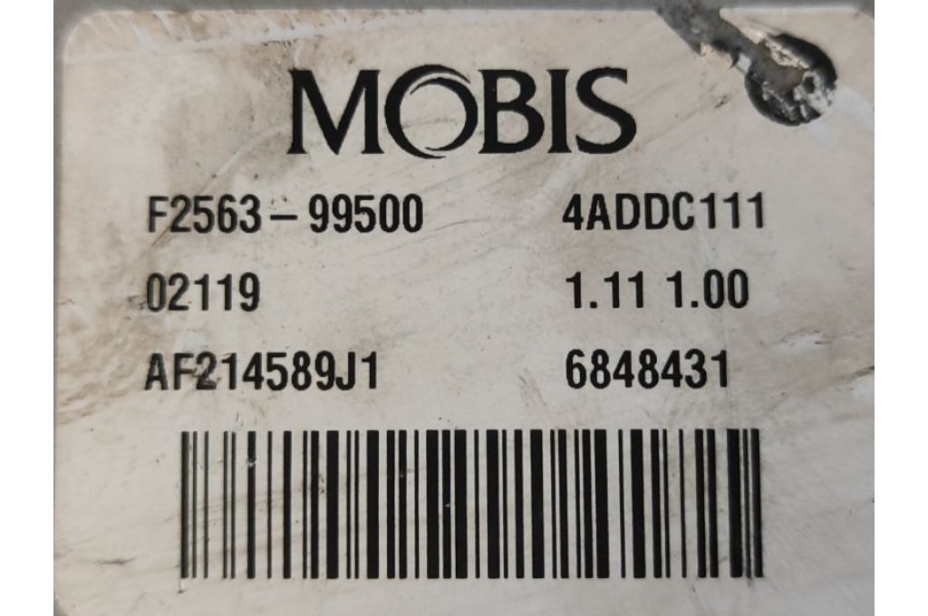F2563-99500 | Moduł sterowania elektrycznym wspomaganiem kierownicy HYUNDAI ELANTRA AD 16- (368610) - Zdjęcie 5