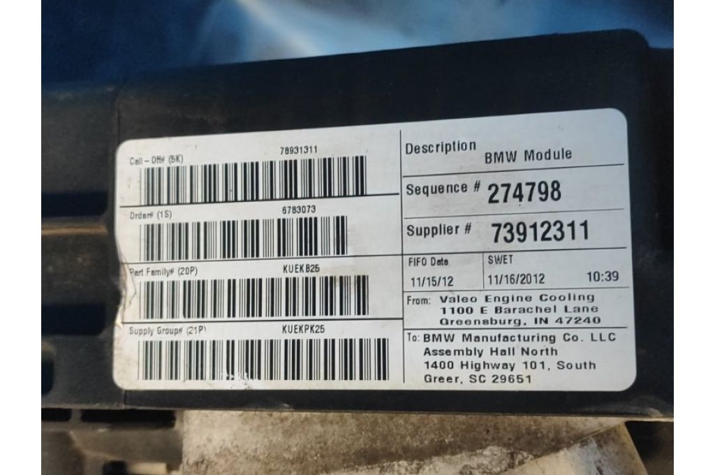 17 11 8 623 369 | Pas przedni BMW X3 (F25) 11-17 (369484) - Zdjęcie 13