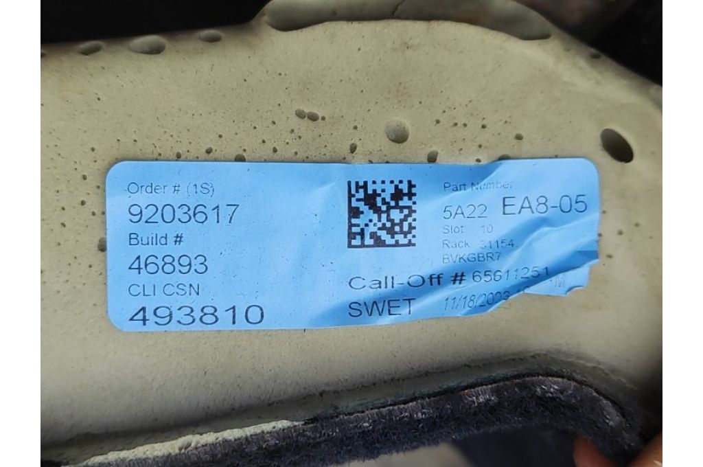 51 47 5 A22 EA7 | wykładzina podłogowa BMW XM (G09) 23- (371374) - Zdjęcie 9