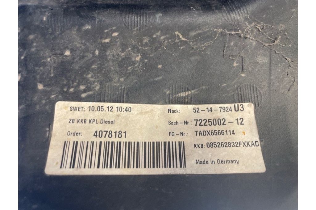 7225002 | Zbiornik paliwa BMW 6 SERIES (F13) 12-18 (372535) - Zdjęcie 4