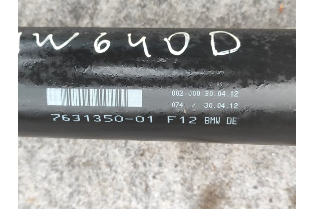 7631350 | tylny wał napędowy BMW 6 SERIES (F13) 12-18 (372548) - Zdjęcie 5