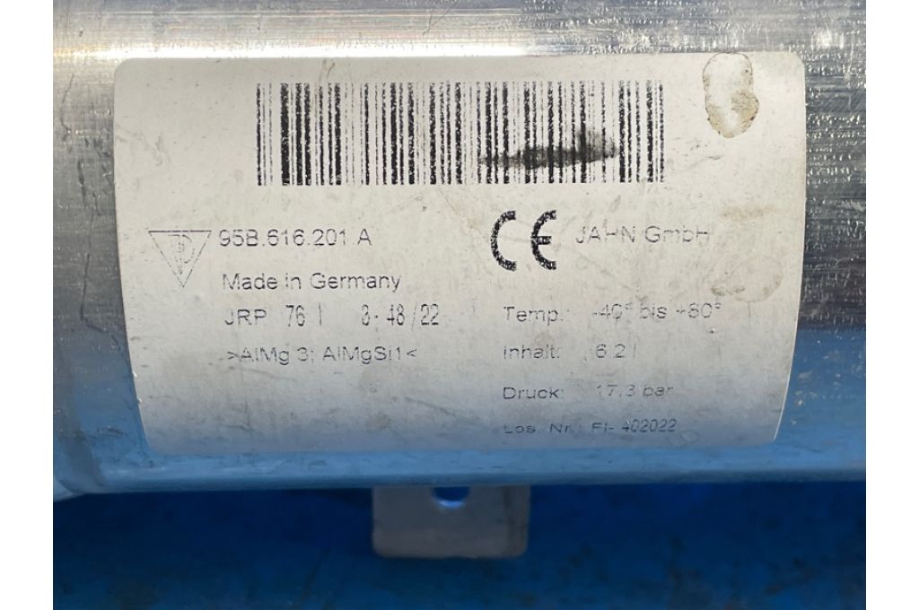 95B616201A | Zbiornik zawieszenia pneumatycznego PORSCHE MACAN 18-22 (372750) - Zdjęcie 3