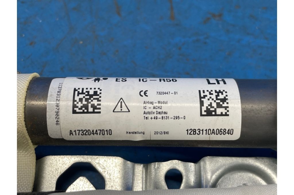 72127320447 | Poduszka Kurtyna lew. MINI COOPER S R56 06-14 (372824) - Zdjęcie 2