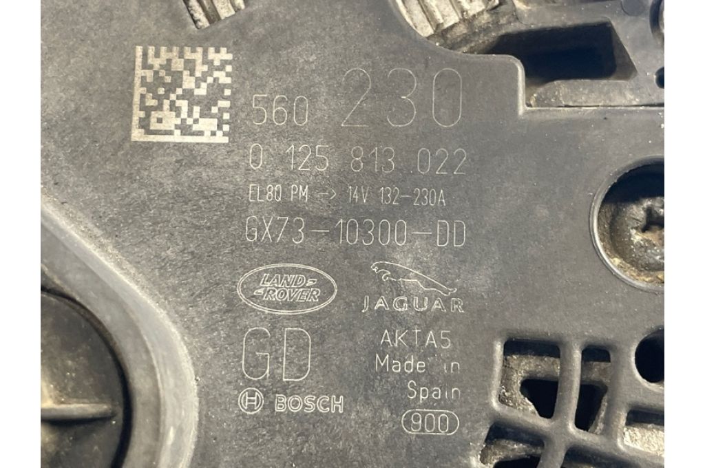 GX73-10300-DD | Alternator LAND ROVER DISCOVERY Sport 15-19 (372832) - Zdjęcie 3