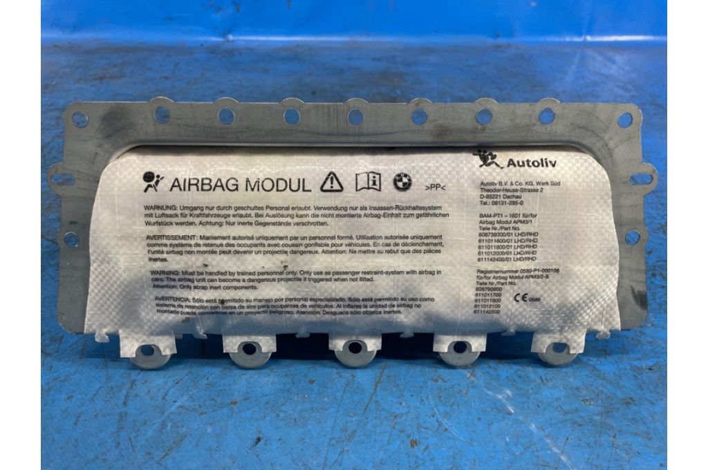39914702306 | Poduszka powietrzna dla pasażera BMW 7 SERIES (F01-F04) 08-15 (372852)