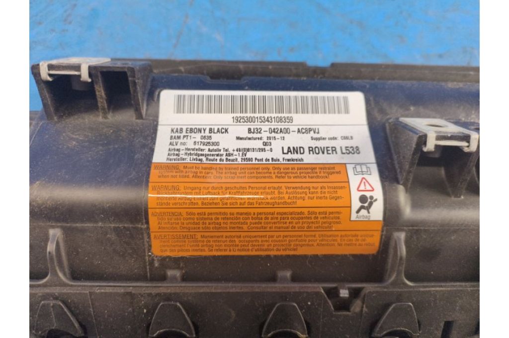 BJ32-042A00-AC | Poduszka powietrzna na kolana LAND ROVER EVOQUE 2012-2018 (372879) - Zdjęcie 3