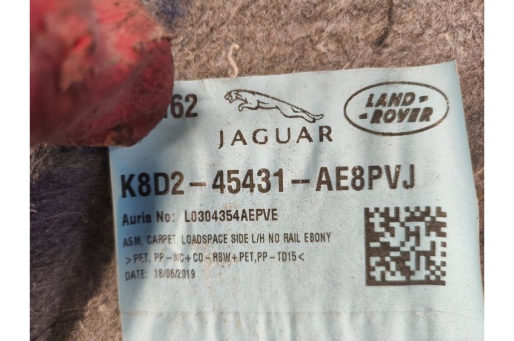K8D2-45431-AE8PVJ | Tapicerka bagażnika lew. LAND ROVER EVOQUE 19- (373222) - Zdjęcie 7