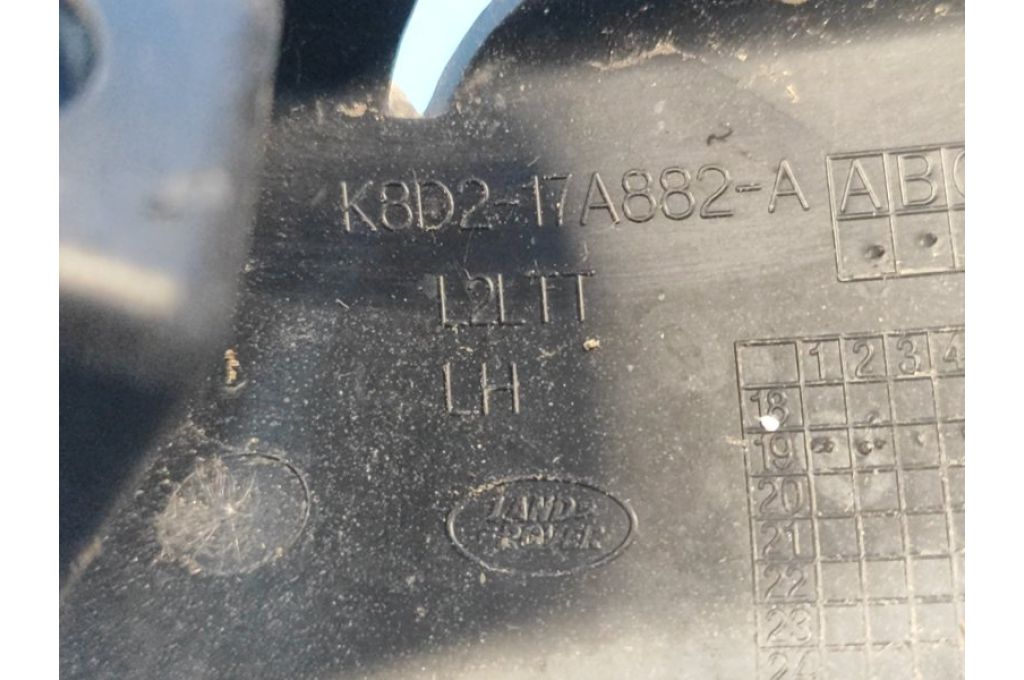 K8D2-17A882-A | Кронштейн/крепление заднего бампера lew. LAND ROVER EVOQUE 19- (373281) - Zdjęcie 4