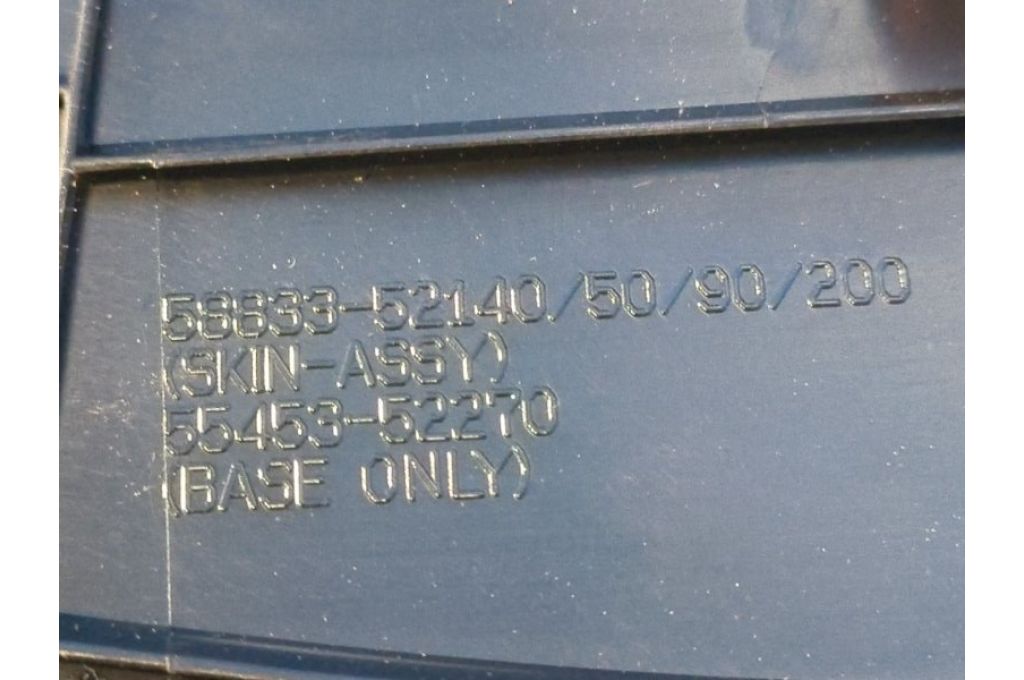 58833-52140 | Osłona wewnętrzna lew. LEXUS LBX 23- (373300) - Zdjęcie 4
