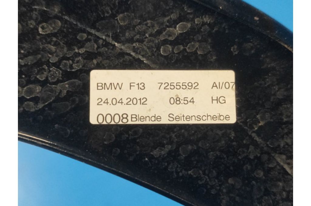 51357244140 | Osłona nadwozia tyl. praw. BMW 6 SERIES (F13) 12-18 (373384) - Zdjęcie 4