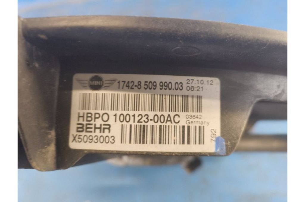 17428509990 | dyfuzor wentylatora chłodnicy głównej MINI COOPER S R56 06-14 (373469) - Zdjęcie 3