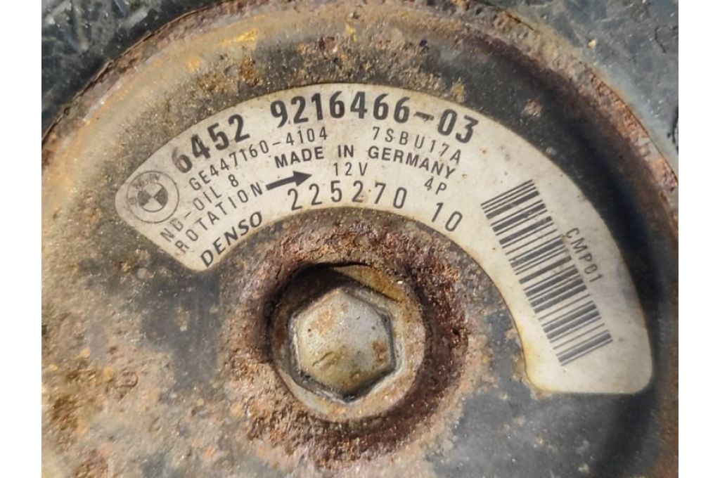 64529216466 | Kompresor klimatyzacji BMW 6 SERIES (F13) 12-18 (373837) - Zdjęcie 7