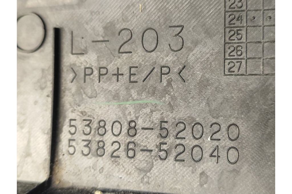 53808-52020 | Osłona przedniego błotnika wewnętrzna lew. LEXUS LBX 23- (374001) - Zdjęcie 3