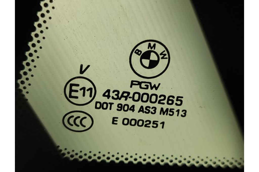 51377199949 | Szyba nadwozia tyl. lew. BMW 6 SERIES (F13) 12-18 (374054) - Zdjęcie 4
