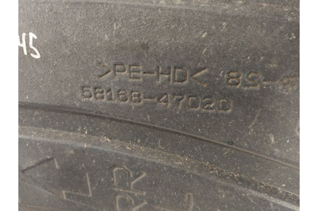 58168-47020 | osłona podwozia tyl. lew. TOYOTA PRIUS - 30 09-17 (374445) - Zdjęcie 3
