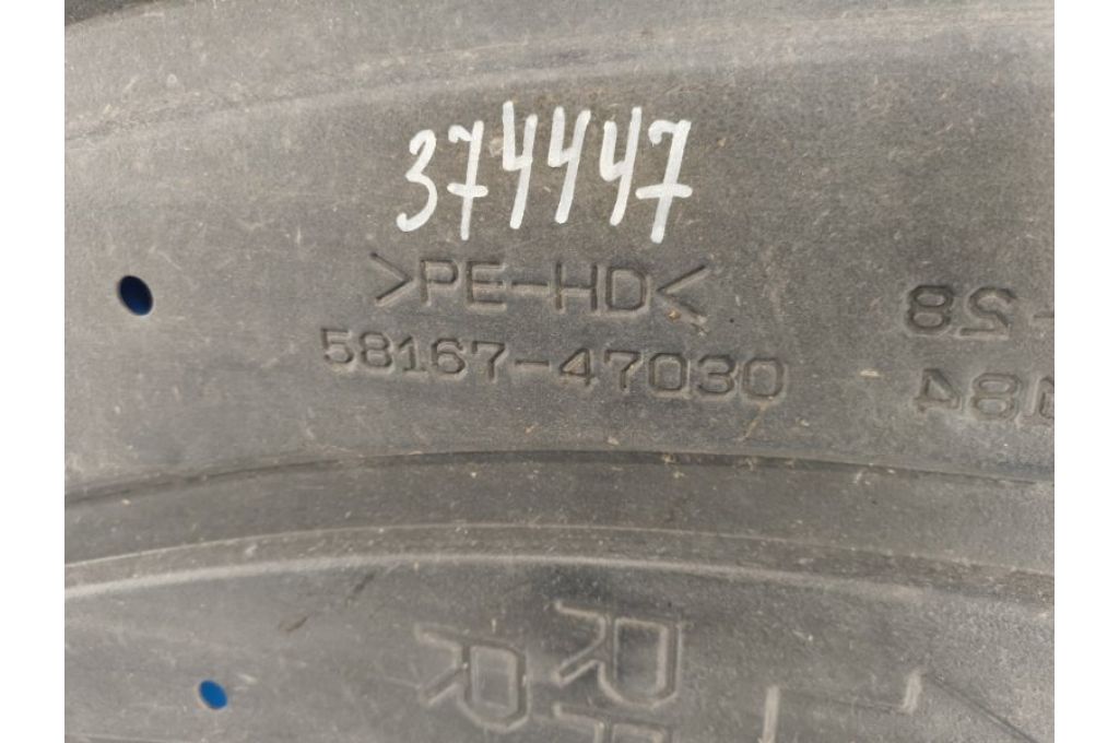 58167-47030 | osłona podwozia tyl. praw. TOYOTA PRIUS - 30 09-17 (374447) - Zdjęcie 3