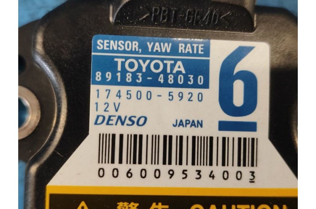 89183-48030 | czujnik ESP TOYOTA PRIUS - 30 09-17 (374481) - Zdjęcie 4