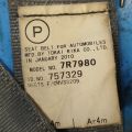 7336047060B0 | Pas bezpieczeństwa tyl. praw. TOYOTA PRIUS - 30 09-17 (374513) - Podgląd 4