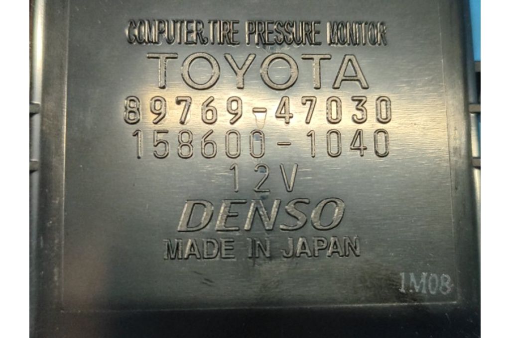 89769-47030 | Moduł monitorowania ciśnienia w oponach TOYOTA PRIUS - 30 09-17 (374568) - Zdjęcie 4