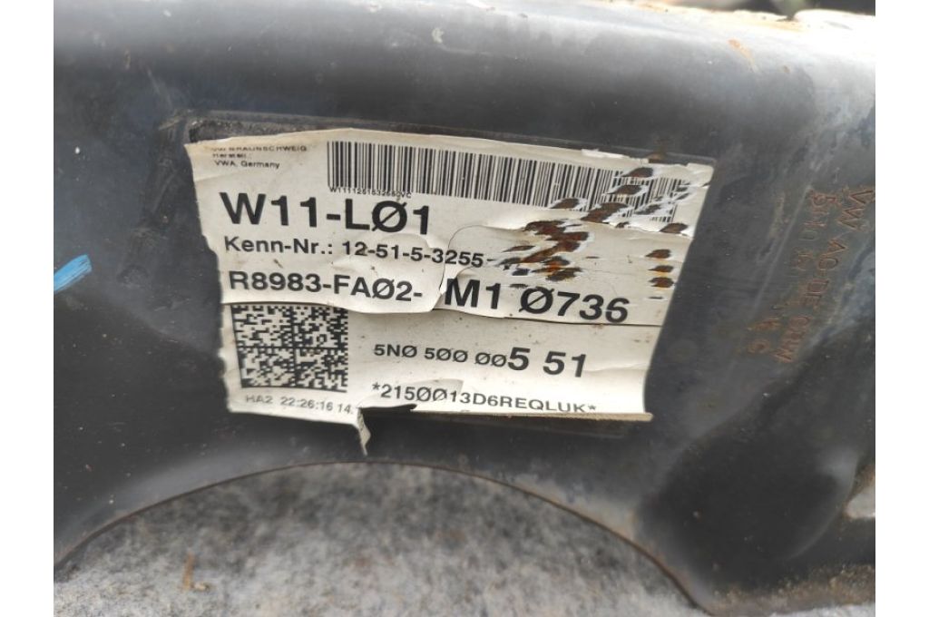 5N0 505 235 AB | Belka tylnego zawieszenia VOLKSWAGEN TIGUAN 08-17 (369714) - Zdjęcie 5