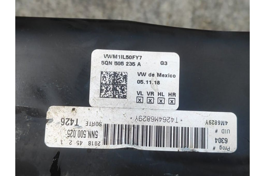 5QN 505 235 A | Belka tylnego zawieszenia VOLKSWAGEN TIGUAN 16-23 (376635) - Zdjęcie 3