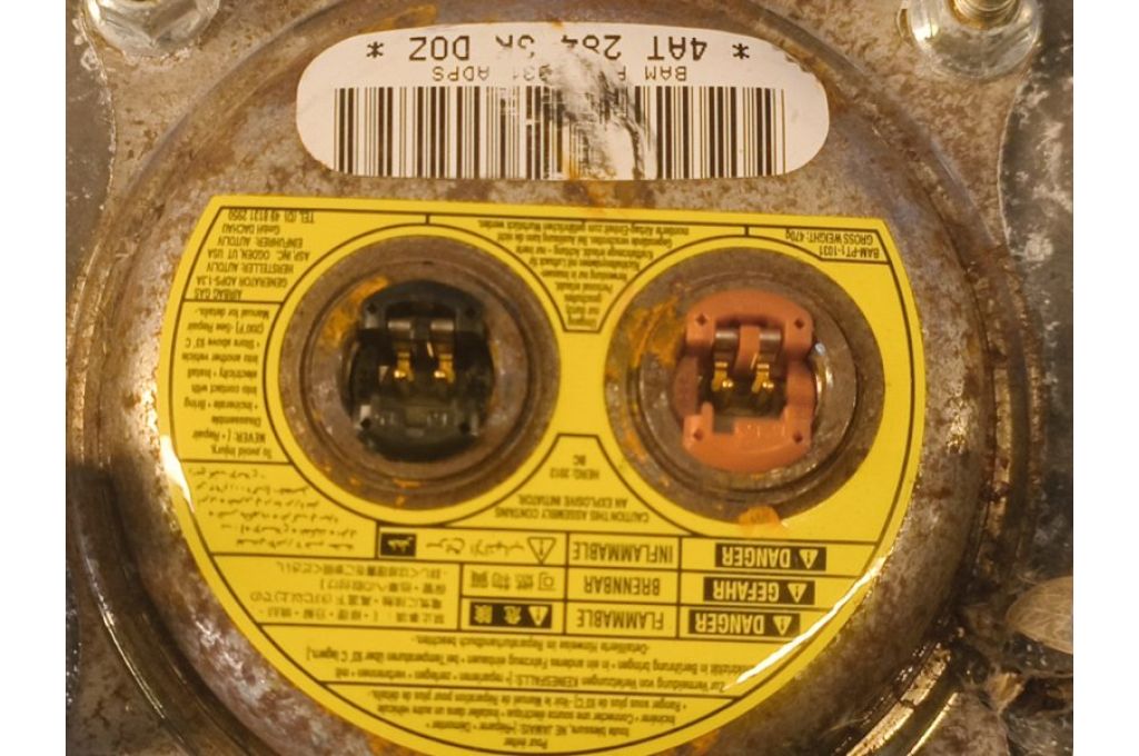 98211XA03AMW | Poduszka AirBag w kierownicy SUBARU TRIBECA B9 05-07 (377252) - Zdjęcie 3