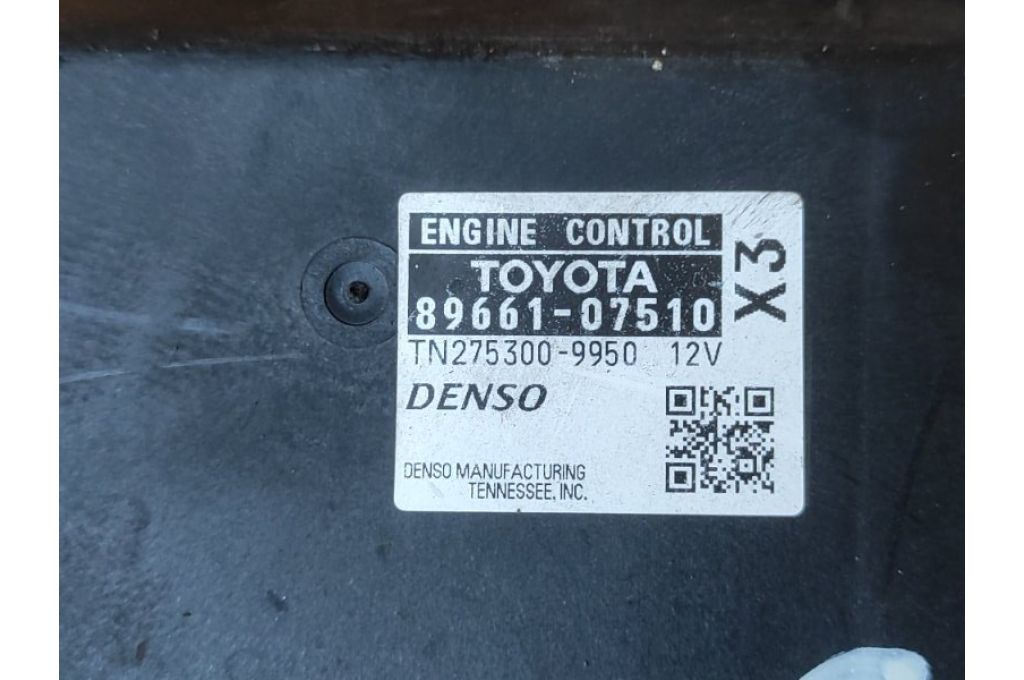 89661-07510 | Moduł sterowania silnikiem TOYOTA AVALON 05-12 (377319) - Zdjęcie 4