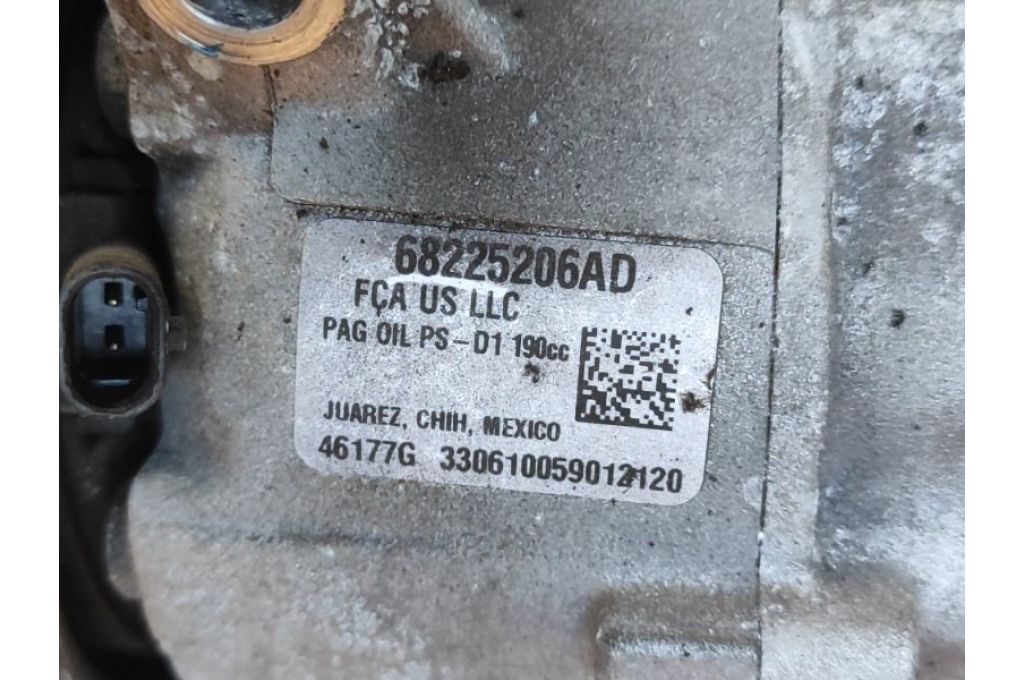 68225206AD | Kompresor klimatyzacji CHRYSLER PACIFICA 16-20 (377322) - Zdjęcie 4