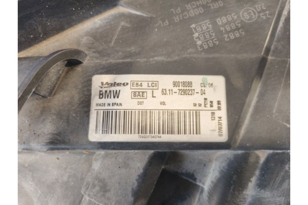 63117290237 | Reflektor Lampa przednia lew. BMW X1 E84 09- (377476) - Zdjęcie 6