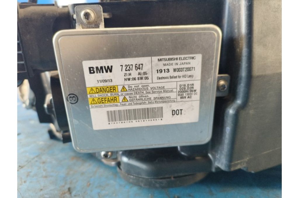 63117203244 | Reflektor Lampa przednia praw. BMW 5 SERIES (F10) 11-13 (377493) - Zdjęcie 9