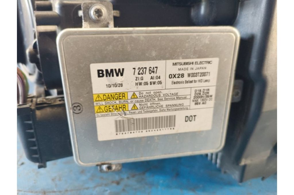 63117203243 | Reflektor Lampa przednia lew. BMW 5 SERIES (F10) 11-13 (377494) - Zdjęcie 8
