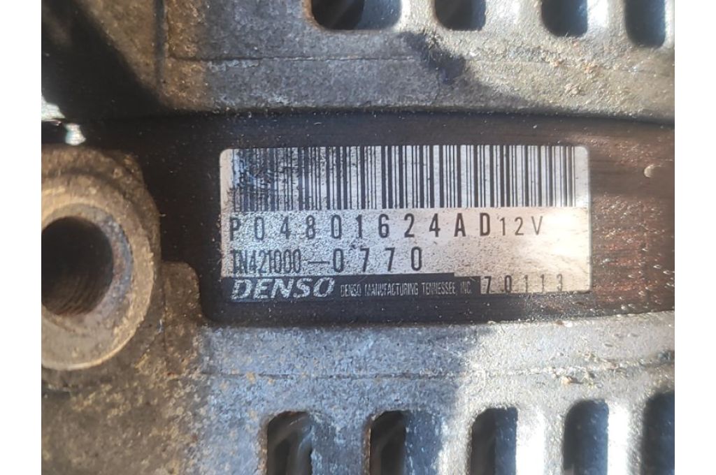 04801 624AD | Alternator DODGE JOURNEY 08-20 (377512) - Zdjęcie 5