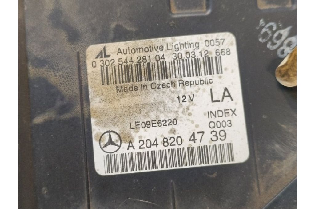 A2048204739 | Reflektor Lampa przednia lew. MERCEDES C-CLASS W204 07-14 (377587) - Zdjęcie 7