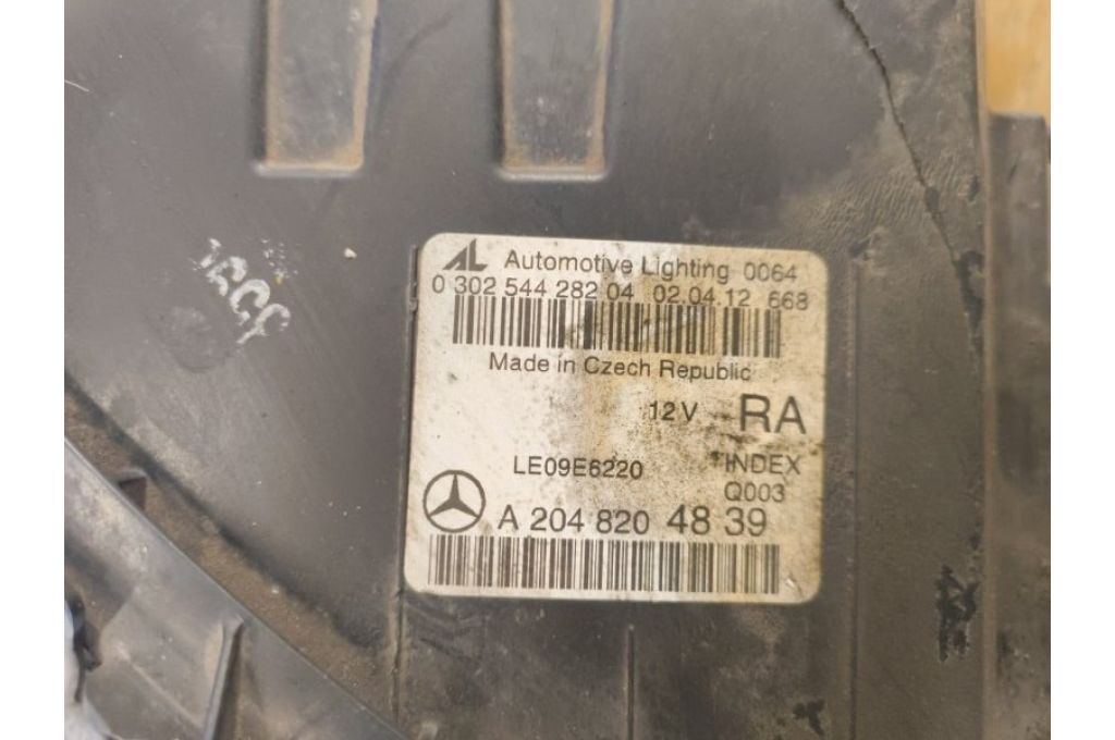 A2048204839 | Reflektor Lampa przednia praw. MERCEDES C-CLASS W204 07-14 (377590) - Zdjęcie 5