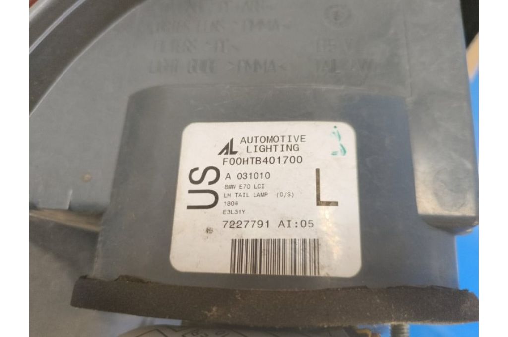 63217227791 | Lampa Tylna lew. BMW X5 (E70) 07-13 (377750) - Zdjęcie 6
