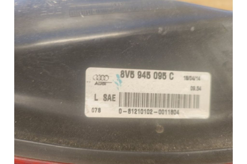 8V5 945 095 C | Lampa Tylna lew. AUDI A3 (8V) 12–17 (377779) - Zdjęcie 4