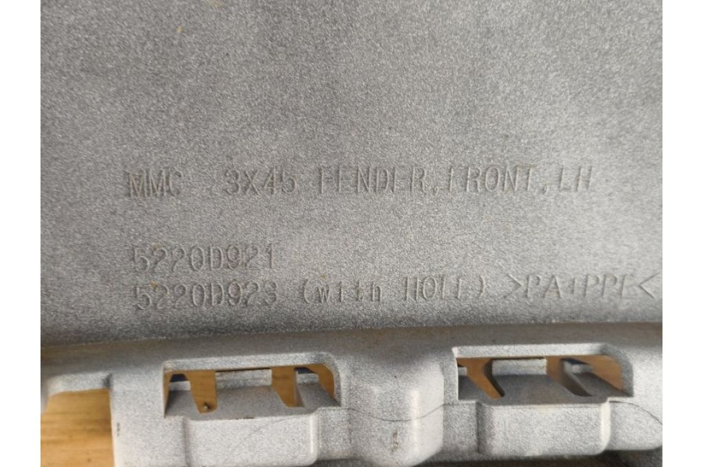 5220F465 | przedni błotnik lew. MITSUBISHI ASX / OUTLANDER SPORT 10-21 (377789) - Zdjęcie 8