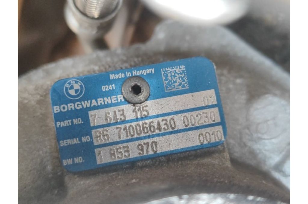 11657648913 | Turbina BMW 2 SERIES (F22) 14-21 (378031) - Zdjęcie 4