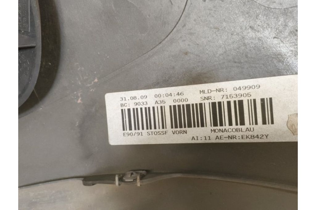 51117226712 | Przedni zderzak BMW 3 SERIES (E90-E93) 2005–2014 (378366) - Zdjęcie 14