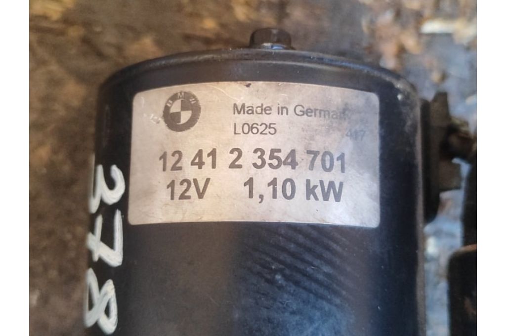 12412354701 | rozrusznik BMW 3 SERIES (E90-E93) 2005–2014 (378391) - Zdjęcie 2