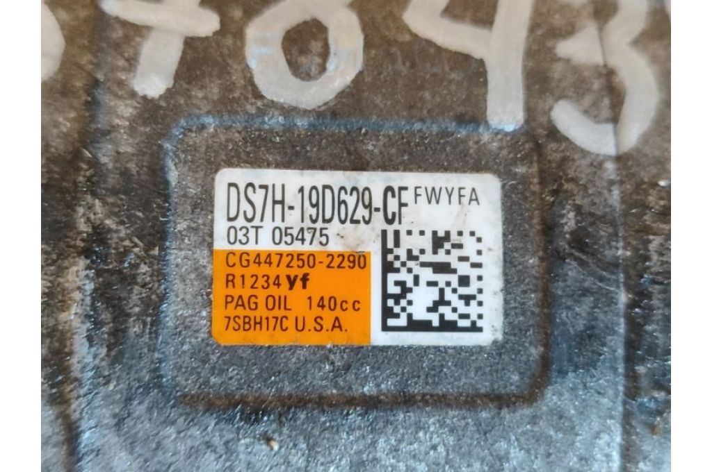 DG9Z-19703-L | Kompresor klimatyzacji FORD FUSION 14- (378437) - Zdjęcie 9