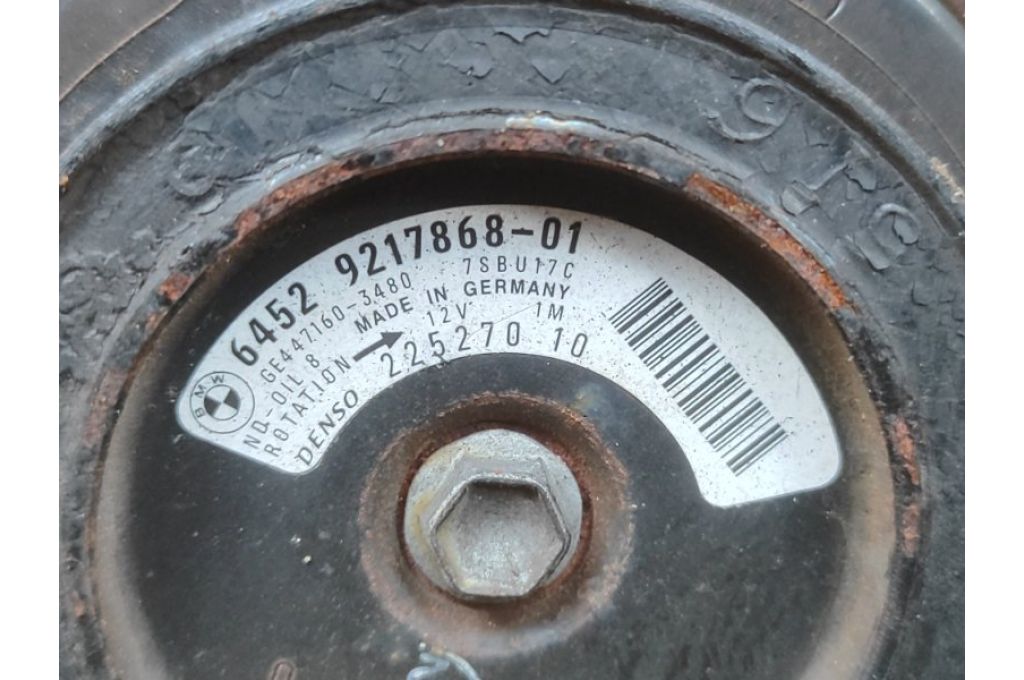 64529399060 | Kompresor klimatyzacji BMW X5 (E70) 07-13 (378795) - Zdjęcie 7