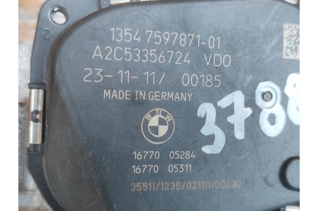 13547597871 | Przepustnica BMW 5 SERIES (F10) 11-13 (378872) - Zdjęcie 5