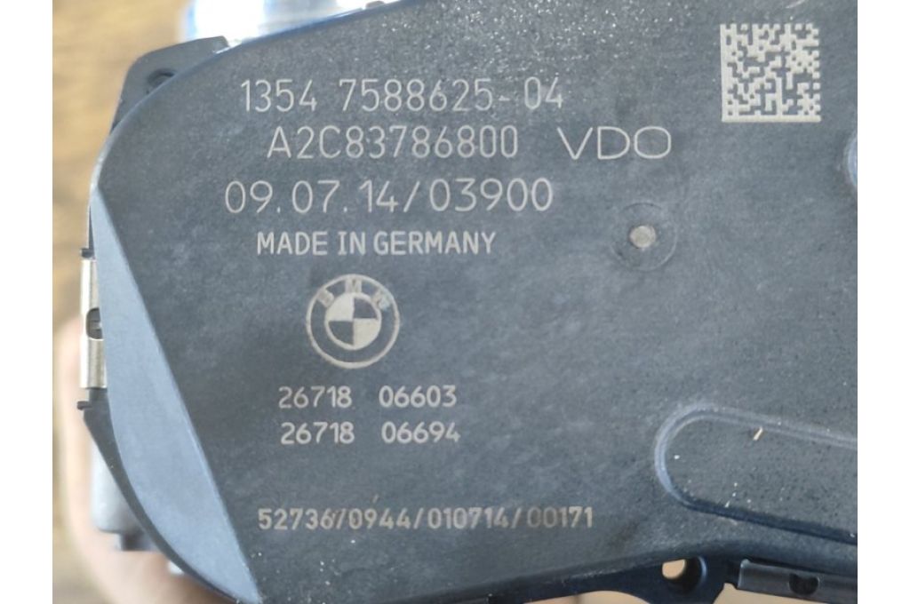 13547588625 | Przepustnica BMW X1 E84 09- (379066) - Zdjęcie 6